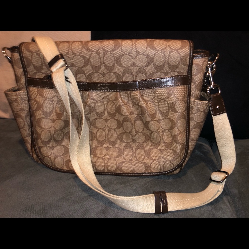COACH diaper bag